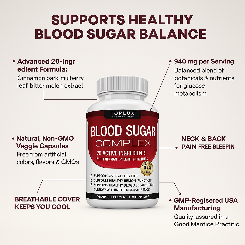 Blood Sugar Complex Supplement