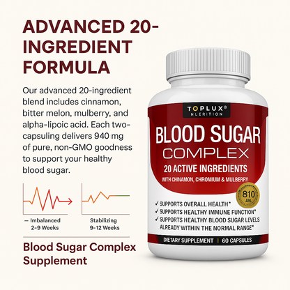 Blood Sugar Complex Supplement